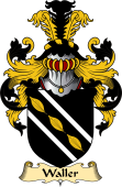 Irish Family Coat of Arms (v.23) for Waller