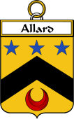 French Coat of Arms Badge for Allard