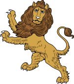 Lion Rampant Guardant