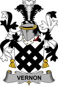 Irish Coat of Arms for Vernon