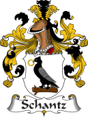 German Wappen Coat of Arms for Schantz