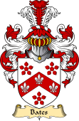 Irish Family Coat of Arms (v.23) for Bates