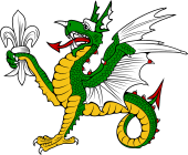 Wyvern Holding Fleur de Lis