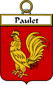 French Coat of Arms Badge for Paulet