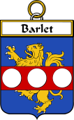 French Coat of Arms Badge for Barlet