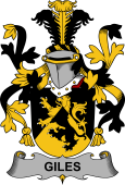 Irish Coat of Arms for Giles or Gyles