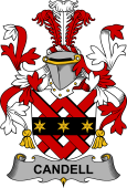 Irish Coat of Arms for Candell