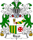 Italian Coat of Arms for Rizzi