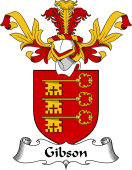 Coat of Arms from Scotland for Gibson