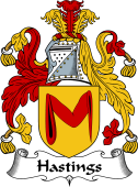 English Coat of Arms for the family Hastings