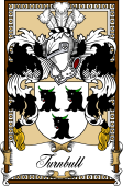 Scottish Coat of Arms Bookplate for Turnbull