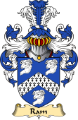 Irish Family Coat of Arms (v.23) for Ram