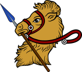 Camel Head Ersed Bridled Hold Spear