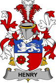 Irish Coat of Arms for Henry or O'Henry