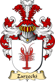 v.23 Coat of Family Arms from Germany for Zarzecki