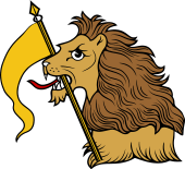 Lion HEH-Pennon and Pole