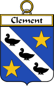 French Coat of Arms Badge for Clement