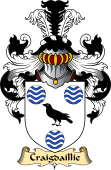 Scottish Family Coat of Arms (v.23) for Craigdaillie or Craigdallie