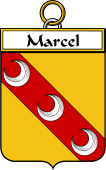 French Coat of Arms Badge for Marcel