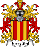 Italian Coat of Arms for Turrettini