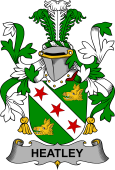 Irish Coat of Arms for Heatley