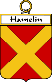 French Coat of Arms Badge for Hamelin