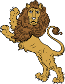 Lion Salient Guardant