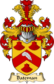 Irish Family Coat of Arms (v.23) for Bateman