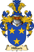 Irish Family Coat of Arms (v.23) for Hilliard