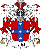 Italian Coat of Arms for Felici