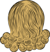 Head of Hair, or Peruke