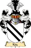 English Coat of Arms (v.23) for the family Kay