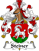 German Wappen Coat of Arms for Steiner