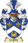 Scottish Family Coat of Arms (v.23) for Crab or Crabbie