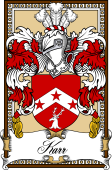 Scottish Coat of Arms Bookplate for Karr