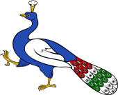 Peacock Rampant