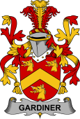 Irish Coat of Arms for Gardiner