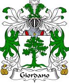 Italian Coat of Arms for Giordano