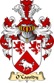 Irish Family Coat of Arms (v.23) for O'Cassidy