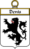 French Coat of Arms Badge for Denis