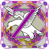Eagle Alphabet Z