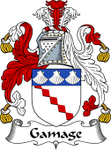 English Coat of Arms for the family Gamage