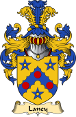 Irish Family Coat of Arms (v.23) for Laney or Lany