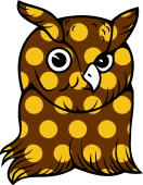 Owl Head Erased Bezantee