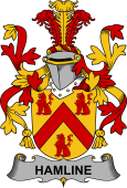 Irish Coat of Arms for Hamline