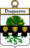 French Coat of Arms Badge for Duquesne
