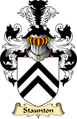 Irish Family Coat of Arms (v.23) for Staunton