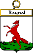 French Coat of Arms Badge for Raynal