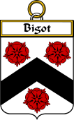 French Coat of Arms Badge for Bigot