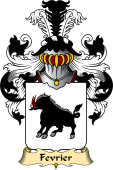 French Family Coat of Arms (v.23) for Fevrier